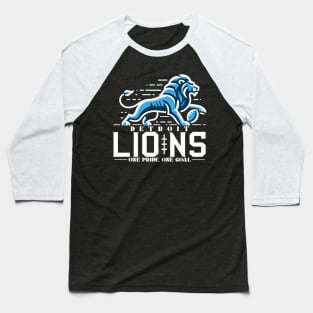 detroit lions one pride one goal Baseball T-Shirt